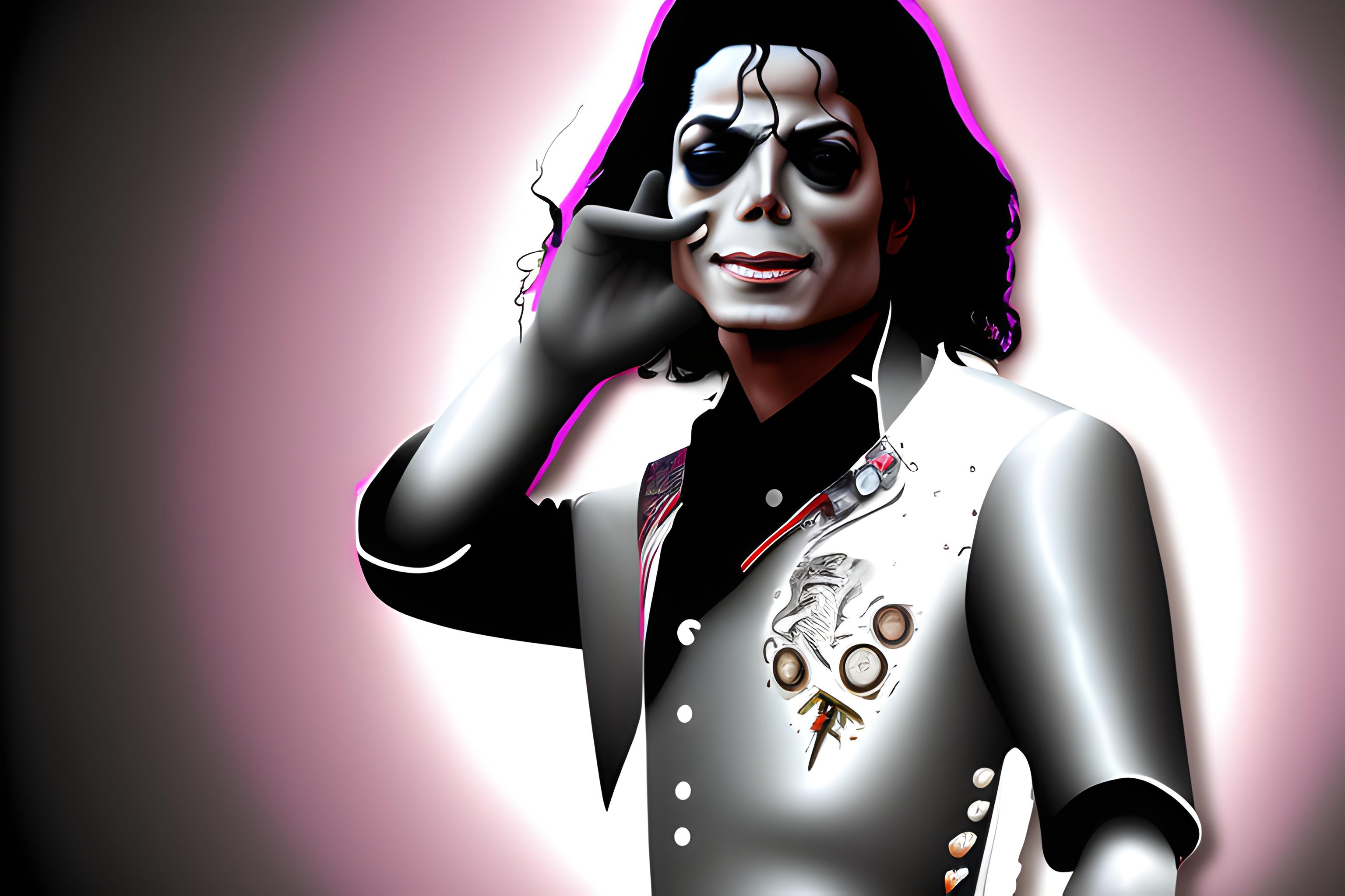 Michael Jackson as an undertaker